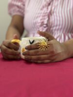 Stylised Sun Statement Ring – Playful & Expressive Design, Anti-Tarnish Stainless Steel - Image 2