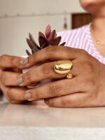 Western Open-Ended Bold Ring – Minimal Yet Striking Style