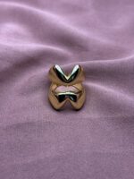 Two Half-Hearts Statement Ring – Stainless Steel, Anti-Tarnish - Image 2