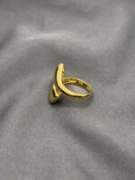 Inverted Triangle Duo Ring – Stainless Steel, Anti-Tarnish - Image 4