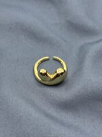 Crossed Heart Ring - Image 2