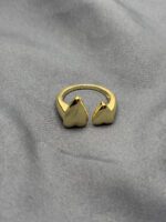 Two Hearts Meeting Ring – Love-Inspired Gold Ring - Image 2