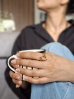 Dainty Smile Curve Ring