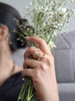 Intersecting Circles Ring – Stainless Steel, Anti-Tarnish