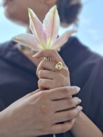 The Funky Bold Ring – Gold-Toned Stainless Steel Statement Band