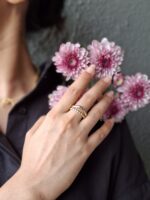 Two Layered Ring – Stacked Look Gold Ring