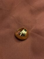 Classic Dome Statement Ring – Rounded Centerpiece Design - Image 3