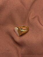 Broken Heart Sparkle Ring – Cubic-Inspired Gem Accents - Image 4