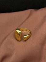 Open-Ended Sculptural Ring – Bold Contemporary Statement - Image 4