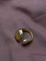 Open-Ended Sculptural Ring – Bold Contemporary Statement - Image 5