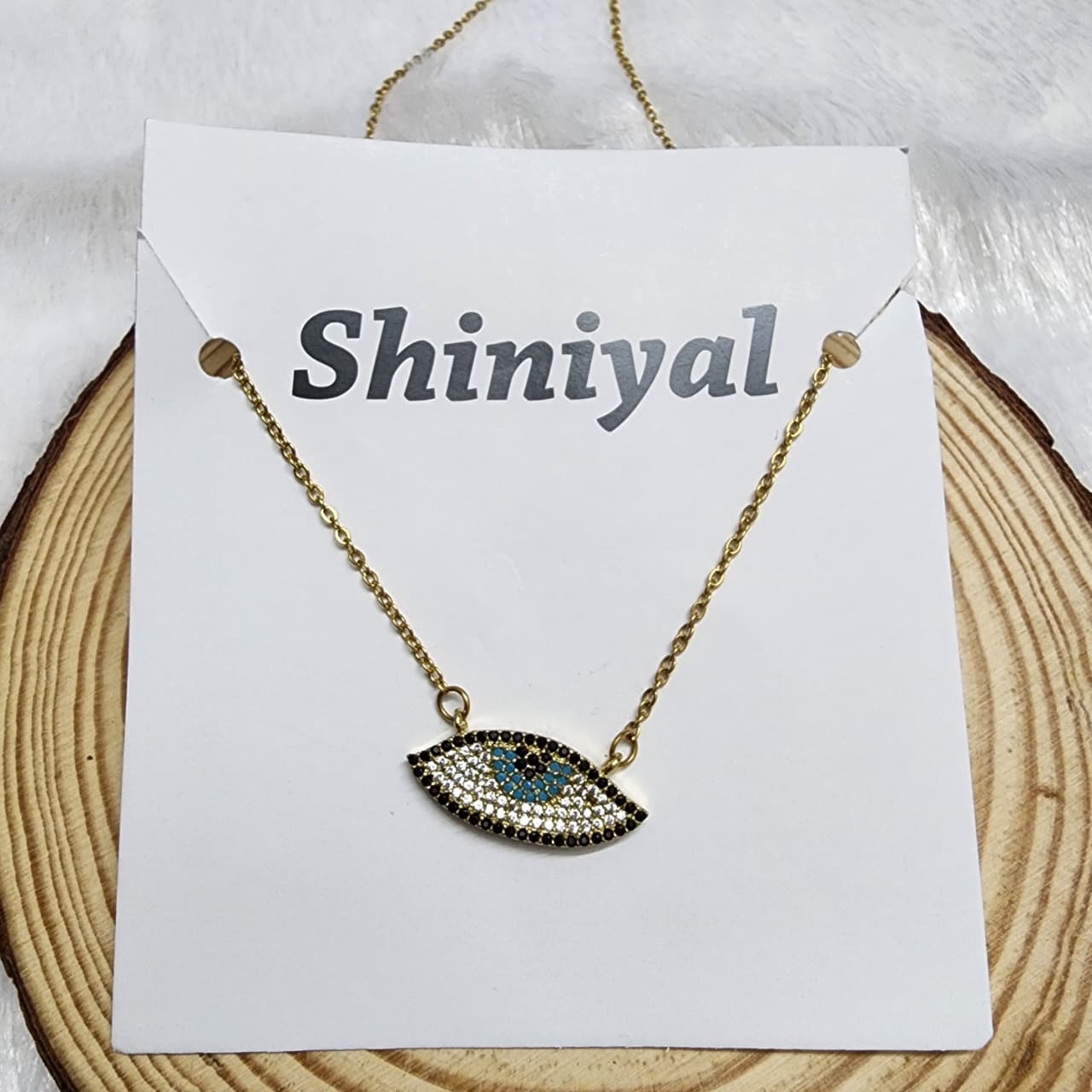 WhatsApp Image 2025-11-10 at 9.16.33 PM Evileye Charm Necklace - Image 1