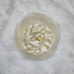 Fabric Flower Hair Clip