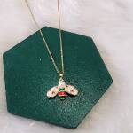 Honeybee Charm Necklace