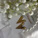 Heart shaped anti tarnish earring.