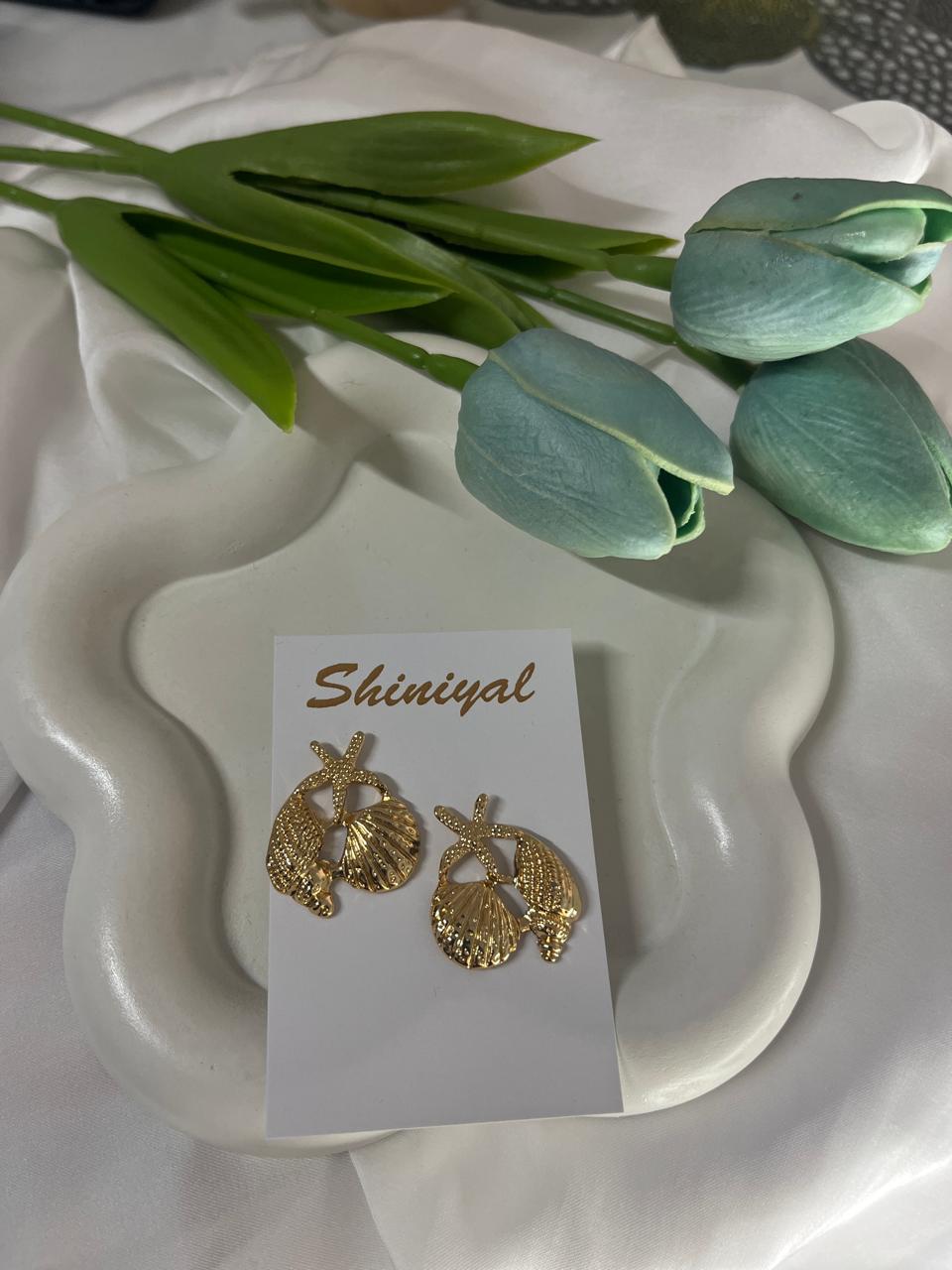 WhatsApp Image 2026-06-01 at 10.16.20 PM (23) Shell shaped anti tarnish earring. - Image 1