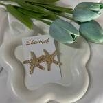 Star Fish shaped anti tarnish earring.