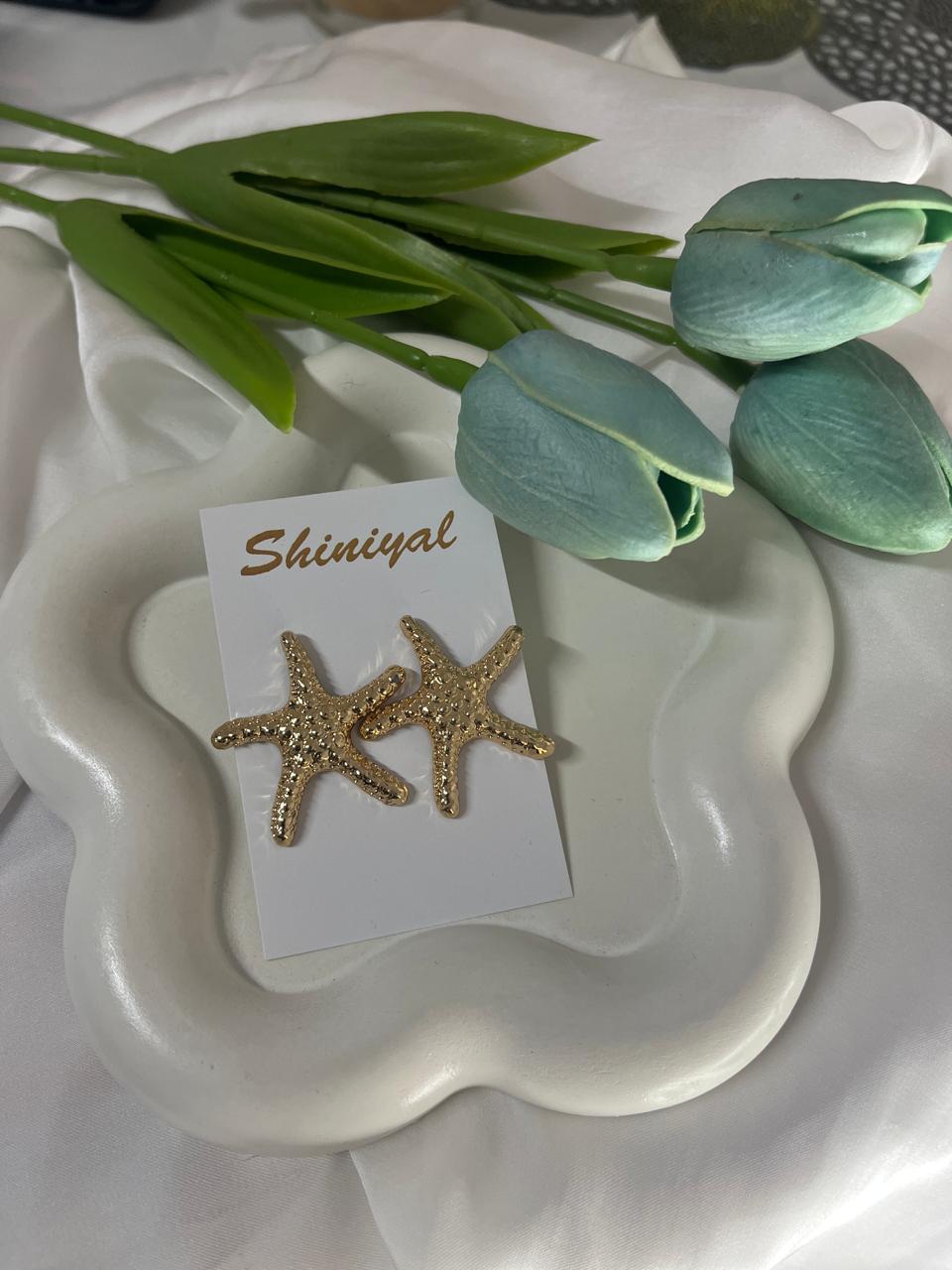 WhatsApp Image 2026-06-01 at 10.16.20 PM (31) Star Fish shaped anti tarnish earring. - Image 1