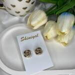 Star shaped anti tarnish earring.