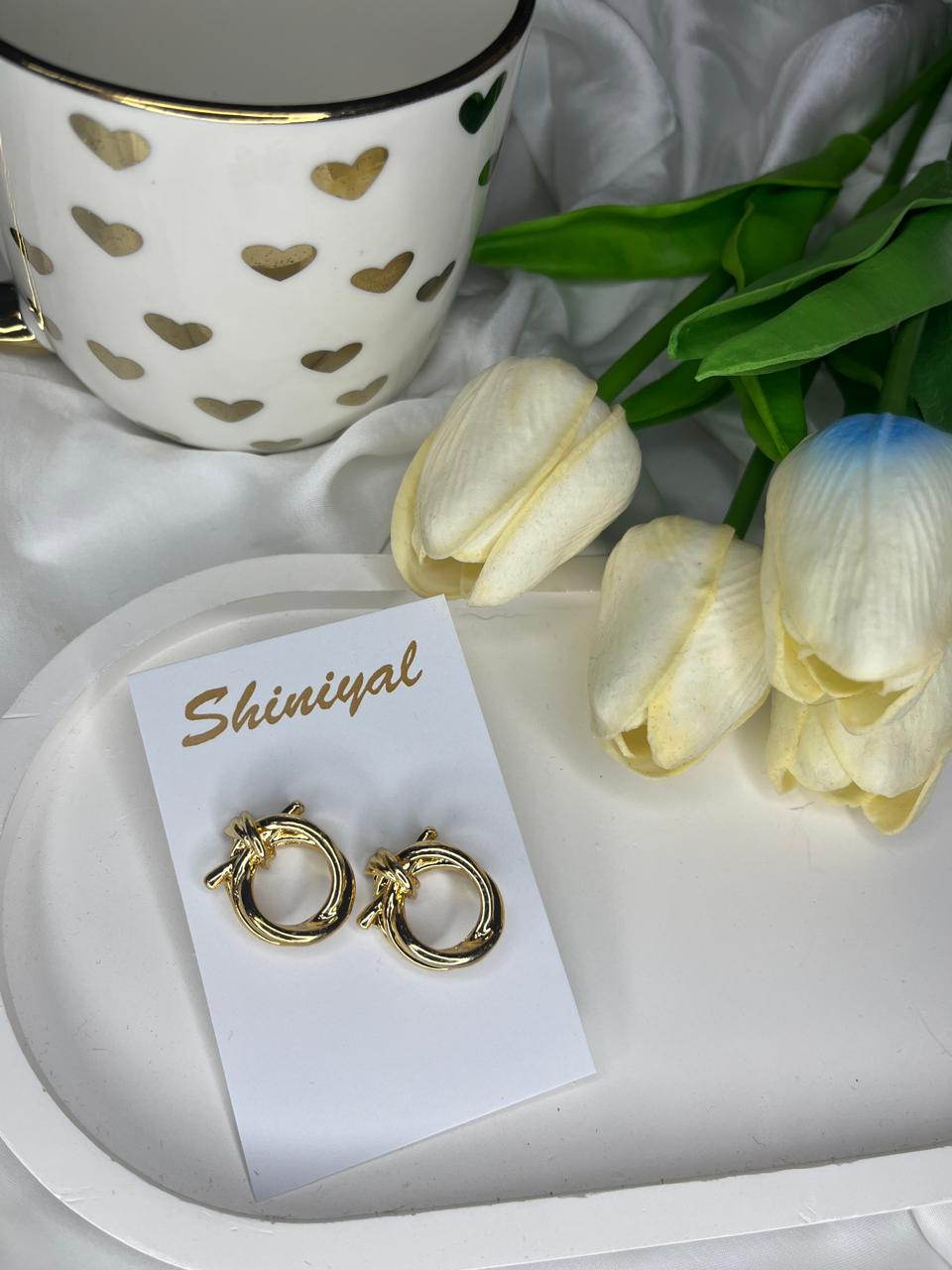 WhatsApp Image 2026-06-01 at 10.17.00 PM (2) Gold Knot anti tarnish earring. - Image 1