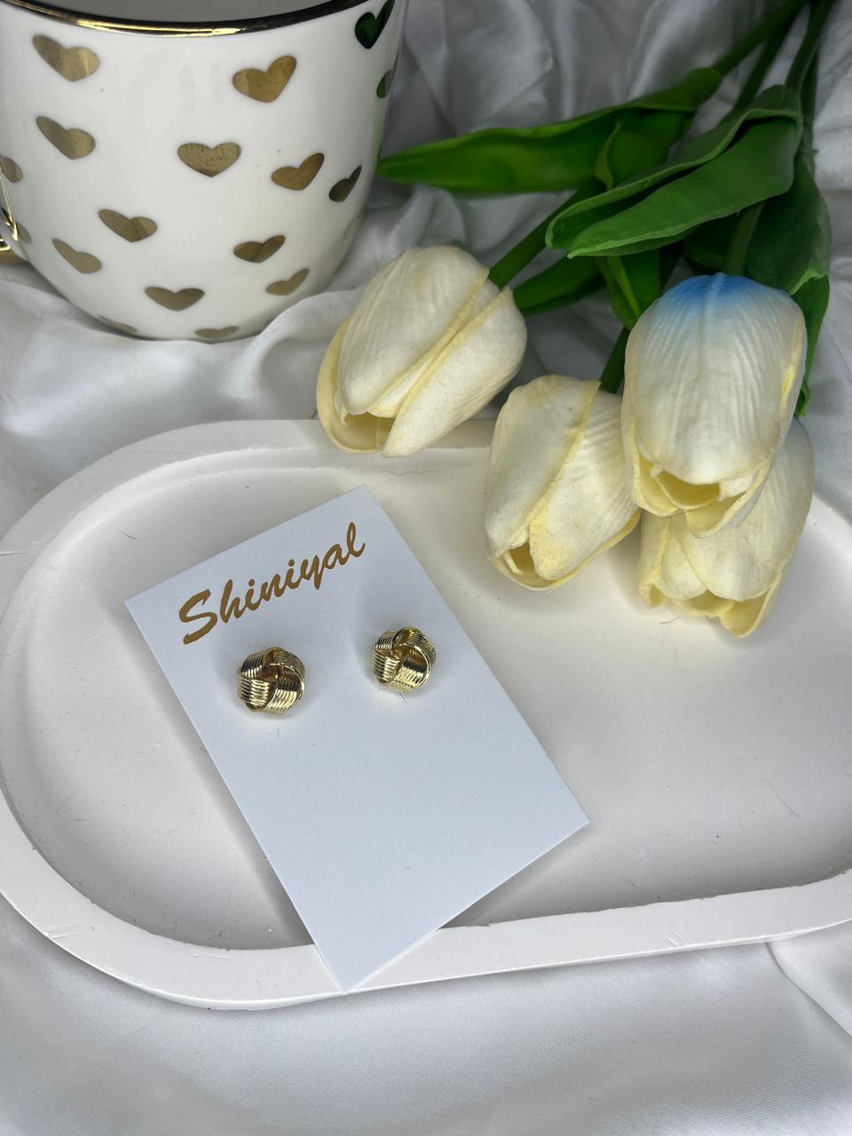 WhatsApp Image 2026-06-01 at 10.17.00 PM Gold Flower anti tarnish earring. - Image 1